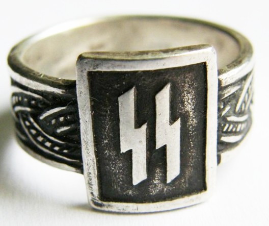 Waffen SS/ Anillo de Plata "800"
